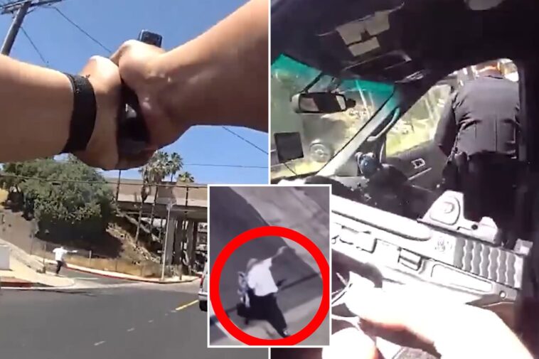 lapd-release-hail-of-bullets-on-suspect-who-shot-officer-––-as-wild-video-reveals-intense-chase-and-shootout