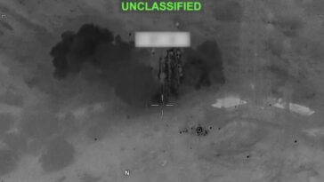 watch:-us-central-command-releases-footage-after-seventh-consecutive-day-of-strikes-against-iran