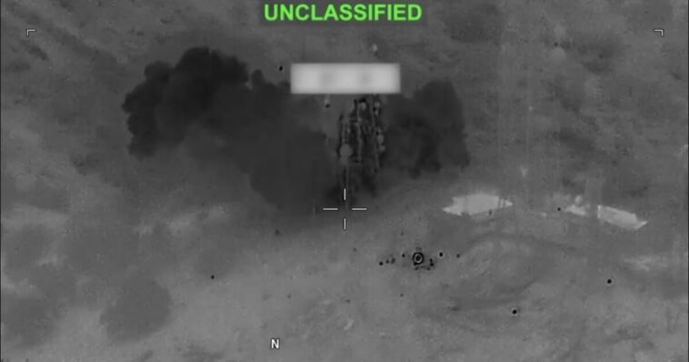 watch:-us-central-command-releases-footage-after-seventh-consecutive-day-of-strikes-against-iran