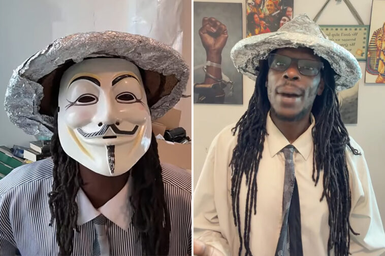 nyc-school-teacher-id’d-as-host-of-antisemitic,-bizarre-conspiracy-podcast-—-while-wearing-tinfoil-hat