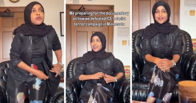 watch:-somali-rep.-ilhan-omar-brags-that-minnesota-liberals-‘defeated’-ice-in-cringe-social-media-trend-video