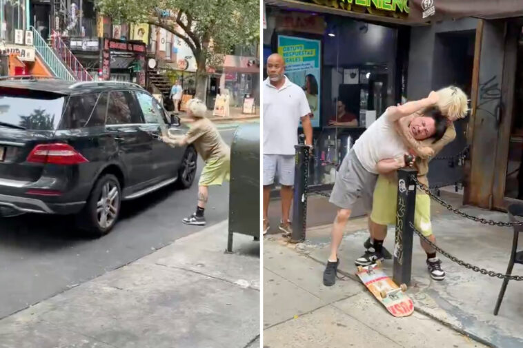 wild-videos-shows-skateboarder-and-mercedes-driver-brawl-over-prime-nyc-parking-spot:-police