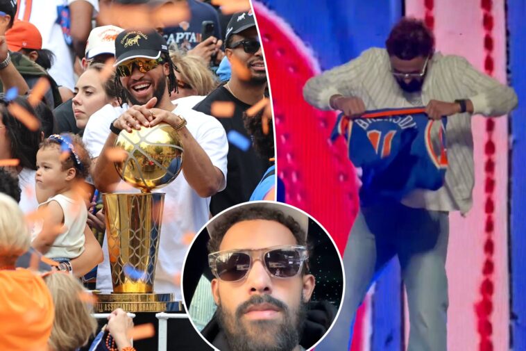 trae-young-proves-he’s-still-a-knicks-villain-—-with-attempted-jalen-brunson-jersey-rip,-2021-highlights-and-all