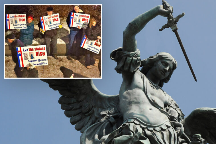 st-michael-statue-blocked-from-massachusetts-city-building-as-state-supreme-court-showdown-looms