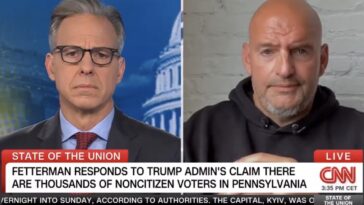 (video)-john-fetterman-suggests-he-may-leave-democratic-party-then-trashes-trump-for-talking-about-2020-election,-says-“no-evidence”-of-illegal-voters
