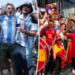 argentina,-spain-soccer-fans-flood-new-york-streets-ahead-of-world-cup-final