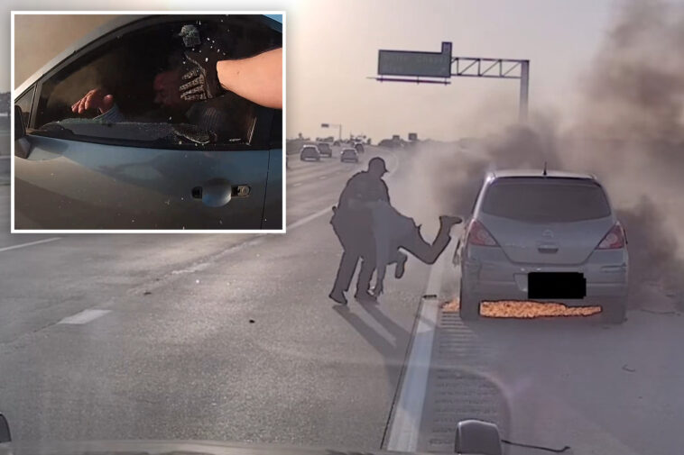 texas-cop-saves-driver-from-burning-car-moments-before-it-goes-up-in-flames,-heart-stopping-video-shows
