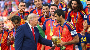 watch-–-trump-awards-victorious-spain-with-medals,-trophy-at-world-cup