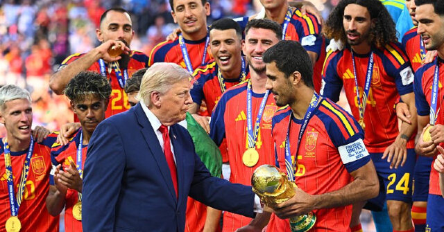 watch-–-trump-awards-victorious-spain-with-medals,-trophy-at-world-cup