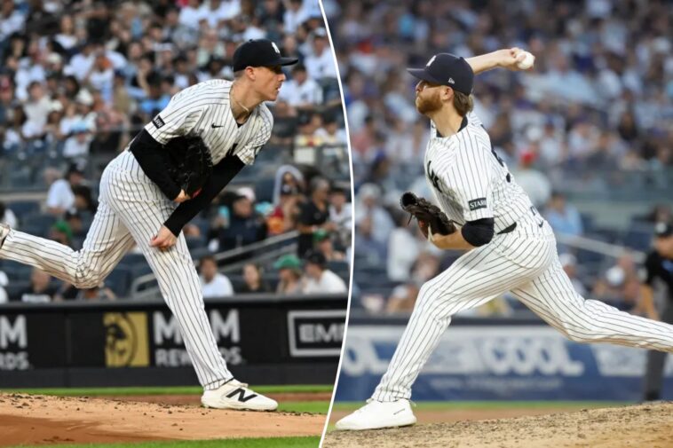 yankees-relievers-quiet-dodgers-lineup-to-salvage-doubleheader-split-after-aaron-boone’s-game-1-sacrifice