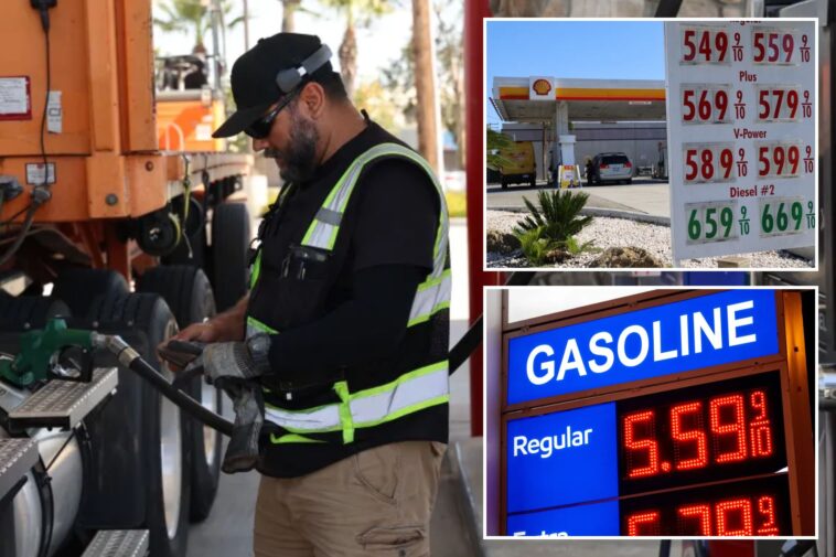 us-gas-price-average-jumps-to-$4-a-gallon-as-us-and-iran-intensify-attacks