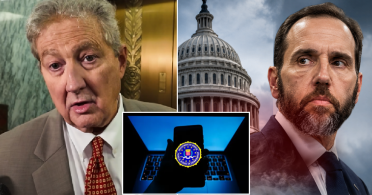 ‘and,-i-think-he-ought-to-have-his-head-in-a-bag’:-sen.-kennedy-torches-jack-smith-as-new-docs-expose-spying-on-44-members-of-congress-—-gop-senators-demand-prosecutions