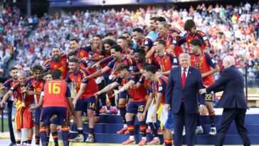 trump-takes-over-world-cup-finale,-helps-distribute-trophies-after-fists-flew-at-end-of-championship-game