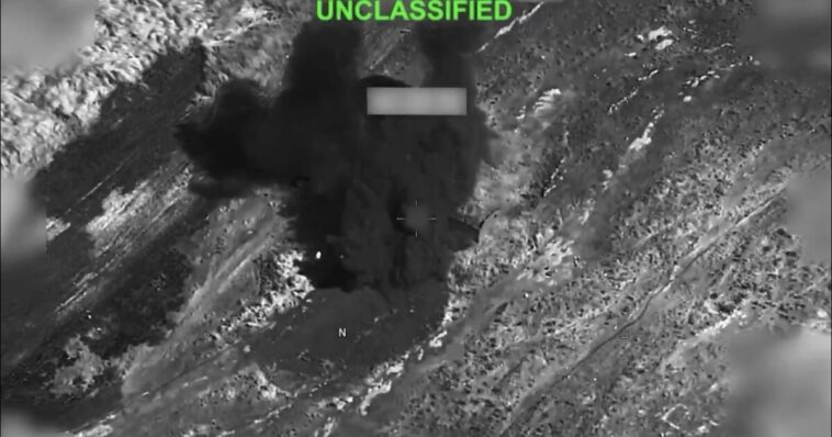 us-central-command-releases-footage-from-ninth-consecutive-night-of-attacking-iran-–-“holding-iran-accountable”-after-3-us-service-members-killed-in-action