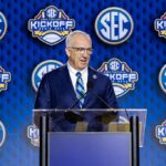 greg-sankey-addresses-sec-breakaway-talk-as-michigan-tries-to-steal-spotlight-with-ad-warde-manuel-decision