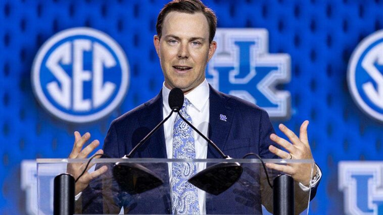 kentucky-football-coach-channels-curt-cignetti,-delivers-sec-media-days-quote-everyone-will-remember