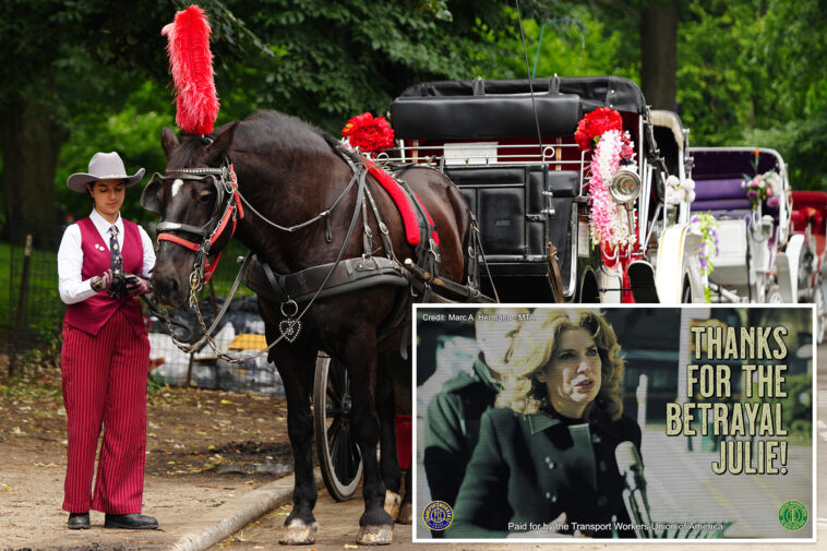 union-for-nyc’s-embattled-horse-carriages-rips-council-speaker-menin-as-traitor-in-new-attack-ad:-‘thank-you-for-your-betrayal’