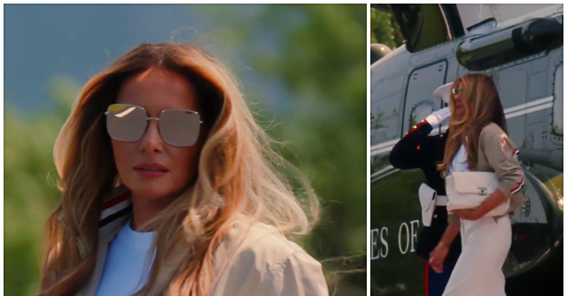 fashion-notes:-melania-trump-does-high-low-luxury-in-gap-and-chanel-for-world-cup
