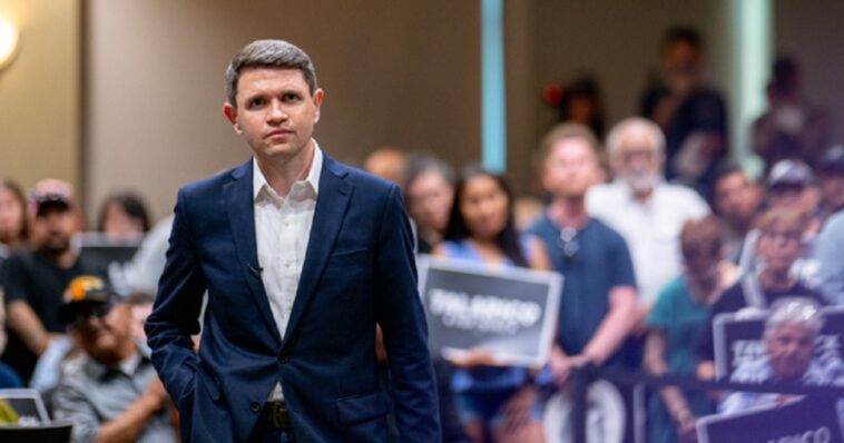 watch:-james-talarico-berated-by-questioner-at-town-hall-event