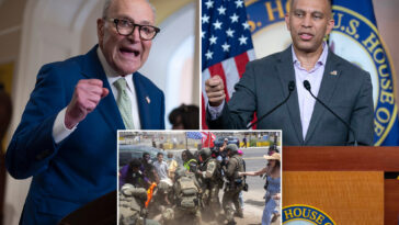 100-dsa,-dem-lawmakers-sign-letter-pushing-chuck-schumer,-hakeem-jeffries-to-hop-on-‘abolish-ice’-bandwagon