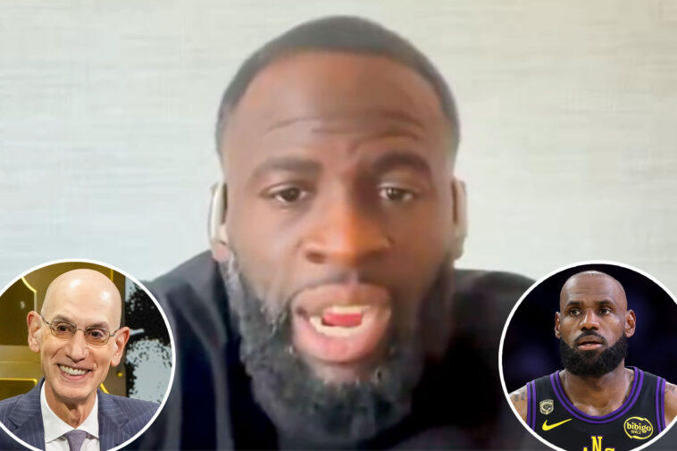 adam-silver-pushing-lebron-james-into-free-agency-decision-will-backfire:-draymond-green