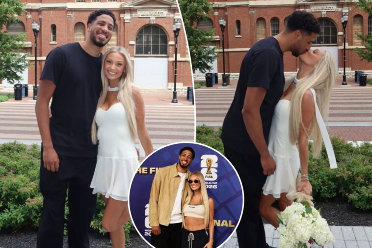 tyrese-haliburton,-fiancee-jade-jones-get-married-at-courthouse-ahead-of-wedding-ceremony