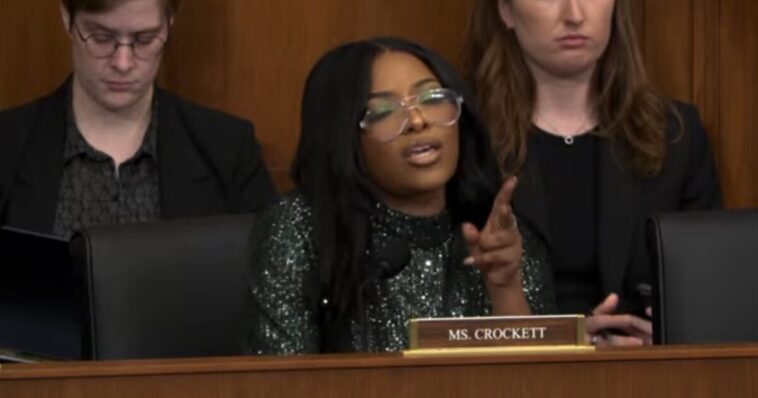 huh?-jasmine-crockett-says-rooting-for-spanish-team-in-world-cup-final-was-racist,-calls-hearing-on-smithsonian’s-left-wing-bias-a-“white-pride-rally”-(video)