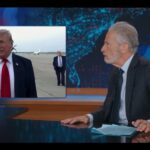jon-stewart-loses-his-mind-after-spotting-‘a-backup-trump’-behind-president:-‘who-the-f–k-is-this-guy?’