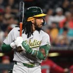 athletics-rookie-diagnosed-with-brutal-injury-after-fouling-ball-off-of-his-nether-region