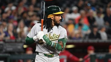 athletics-rookie-diagnosed-with-brutal-injury-after-fouling-ball-off-of-his-nether-region