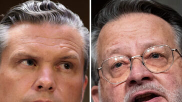 ‘trump-derangement-syndrome’:-pete-hegseth-clashes-with-sen.-peters-during-hearing-over-military-budget