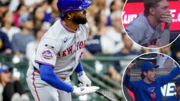 luis-robert-jr.-belts-451-foot-home-run—-and-his-mets-teammates-are-in-disbelief