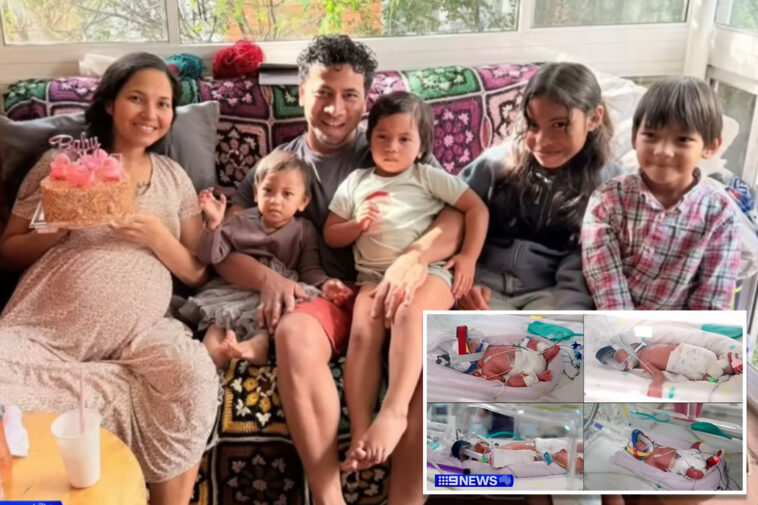 australian-mom-gives-birth-to-rare-identical-quadruplets:-‘precious-miracles’