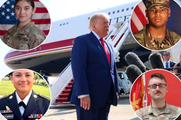 trump-attends-dignified-transfer-of-4-us-troops-killed-in-iran-war:-‘one-of-the-hardest-things-to-do’