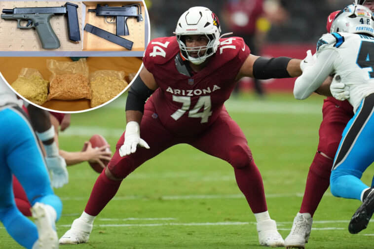 cardinals-offensive-lineman-isaiah-adams-facing-gun-charges-after-arrest-—-and-still-coming-to-camp