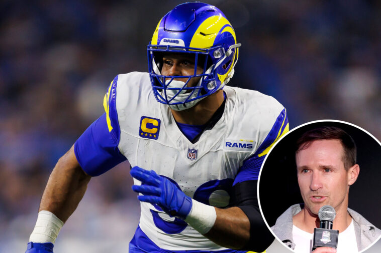 why-drew-brees-believes-there-is-‘absolutely’-a-real-chance-aaron-donald-returns-to-rams