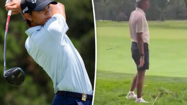charlie-woods-snaps-at-fan-who-takes-photo-at-worst-possible-moment-during-us-junior-amateur