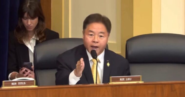 “resign!”-unhinged-democrat-rep-ted-lieu-shouts-at-un-ambassador-mike-waltz-during-fiery-exchange-(video)