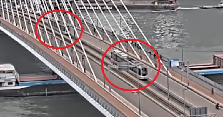 watch:-tram-collision-in-erasmus-bridge-in-the-netherlands’-port-of-rotterdam-leaves-15-injured