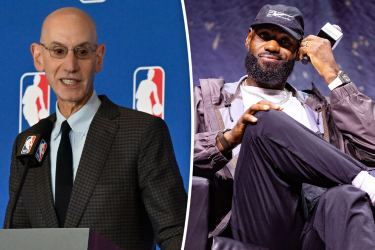 lebron-james-‘irritated’-by-adam-silver-pressure:-cleveland-radio-host