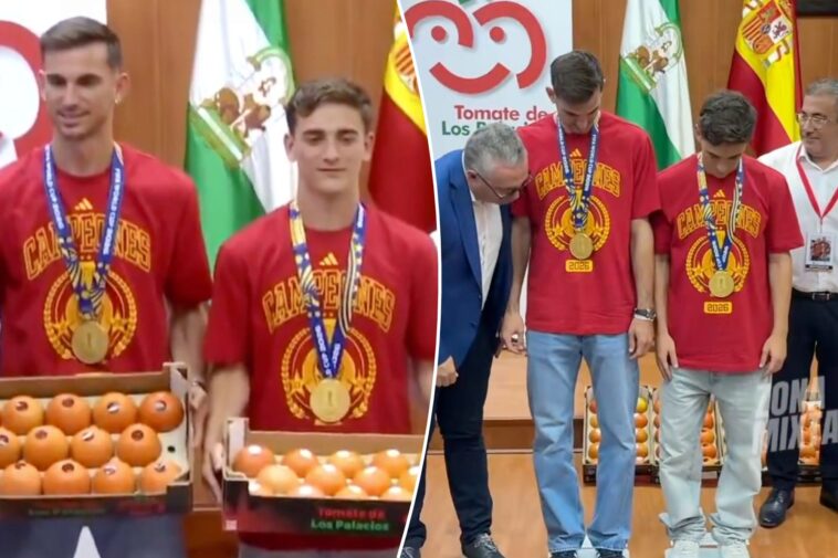 spain-stars-receive-tomatoes-after-winning-world-cup-in-long-standing-tradition