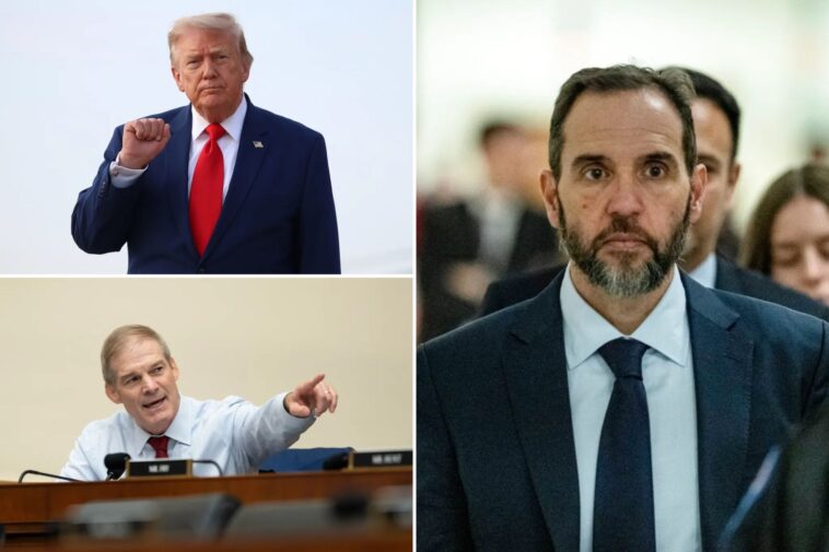 jack-smith-hit-with-criminal-referral-for-allegedly-making-false-statements-to-congress-about-trump-probe:-‘strong-evidence’