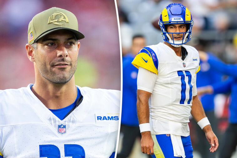 jimmy-garoppolo-likely-won’t-be-back-with-rams,-but-he’s-not-retiring