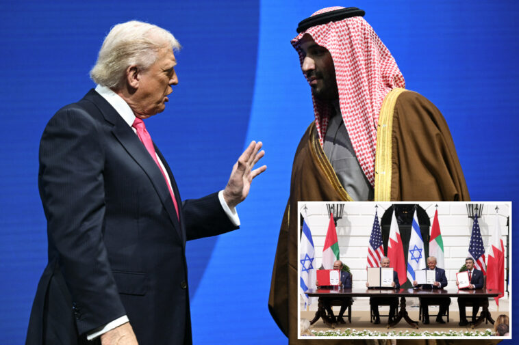 trump-says-saudi-arabia-nuclear-deal-‘totally-subject’-to-riyadh-joining-abraham-accords,-normalizing-israel-ties