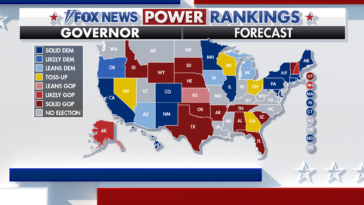 fox-news-power-rankings:-the-top-races-to-watch-as-36-states-choose-their-next-governor