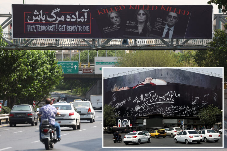 fake-corpses-of-barron,-ivanka,-and-melania-shown-in-latest-sick-iran-billboard:-‘get-ready-to-die’