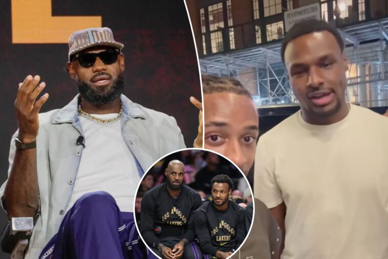 streamer-blindsides-bronny-james-with-‘crazy’-lebron-warriors-question