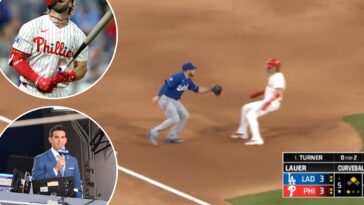 dodgers-broadcast-left-stunned-as-phillies’-baserunning-blunders-continue:-‘what-are-these-guys-doing?’
