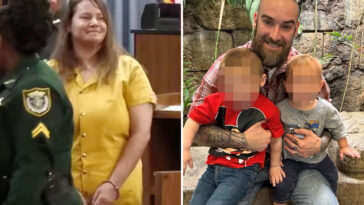 mom-who-murdered-her-ex-while-he-picked-up-their-kids-from-daycare-smiles-as-she-gets-huge-sentence