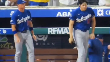shohei-ohtani’s-elbow-nearly-shredded-in-strange-accident-with-dodgers-teammate